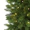 7ft. Pre-Lit Green Mountain Pine Artificial Christmas Tree, Clear LED Lights